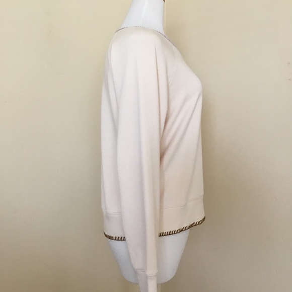 Madewell Do Well Sweatshirt Stitched Shrunken Sz M - Picture 3 of 6